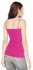 2 In 1 Camisole / Tank Top - Black, FPink