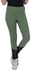 Solo Casual Pants With Lace - Olive