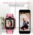 4G GPS Waterproof Kids Smart Watch Pink
