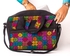 Ebda3 Men Masr Colorful Embroidery Laptop Bag - Heather Dark Gray