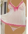 Funny white Babydoll & Playsuit