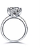925 Sterling Silver Wedding Rings For Women Romantic Flower