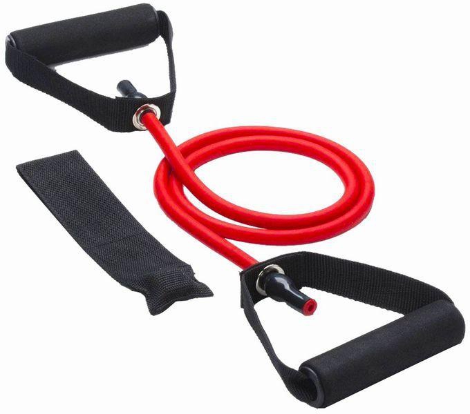 Pull String For Fitness And Aerobics With Door Anchor 30-35 LB - Red