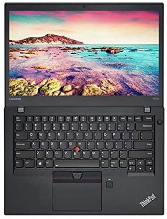 لاب توب Lenovo ThinkPad T470s خفيف الوزن، Intel Core i5-6th Gen. CPU، ذاكرة رام 8 جيجابايت، وسيط تخزين ذو حالة ثابتة بسعة 256 جيجابايت، شاشة 14 بوصة، (تجديد) مع ضمان ذهبي 15 يومًا من IT-Sizer