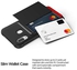 VRS Design Samsung Galaxy A30 Damda Glide Shield Semi Automatic Card Wallet cover/case - Matt Black