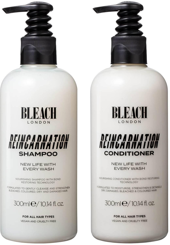 Bleach Reincarnation Shampoo and Conditioner 300ml Bundle