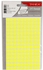 Tanex HANDWRITING LABEL TANEX YELLOW ROUNDED 0.8 MM 5 SHEETS A5 / 150 MODEL OFC-127
