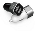 Romoss ROMOSS AM12 Electroplating Contactor Dual USB Car Charger (Black)