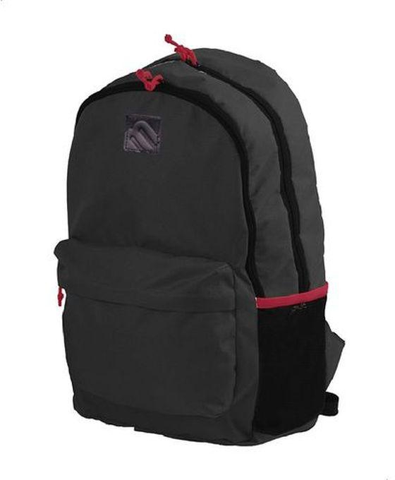 Mintra Polyester School Backpack For Unisex - Dark Grey