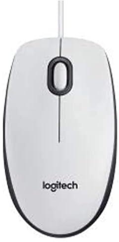 Logitech 910-005004 M100 Mouse - White