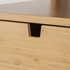 NORDKISA طاولة سرير جانبية - خيزران ‎40x40 سم‏