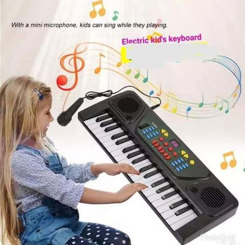 Generic Piano For Kids With 37 Keys With DC Power Option