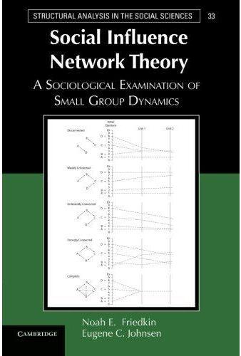 Social Influence Network Theory A Sociological Examination of Small Group Dynamics by Noah E. Friedkin and Eugene C. Johnsen - Paperback