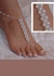 Anklet Women's Hand Made Color Lolo White