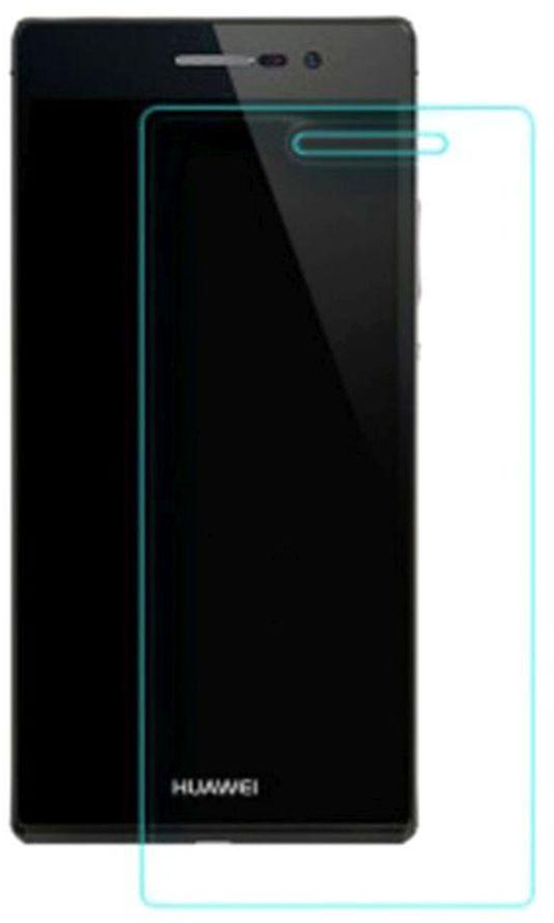 Tempered Glass Screen Protector For Huawei P7 Blue/Clear