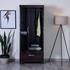 Pan Emirates Home Furnishings Home Clean 3 Door Wardrobe With 1 Drawers Brown
