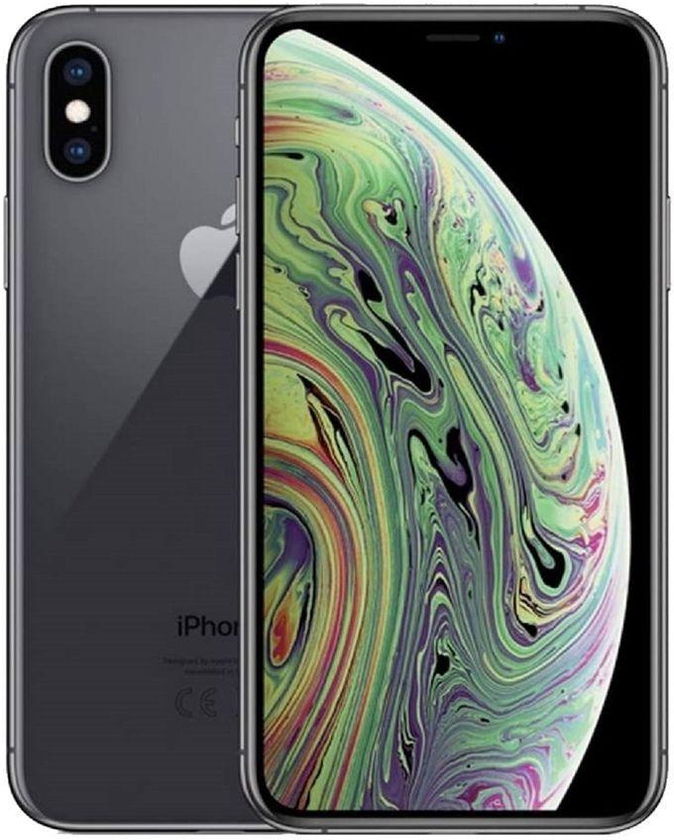 Apple Iphone XS Max 256gb 4gb 6.5" Space Gray, Case, Screen Guide