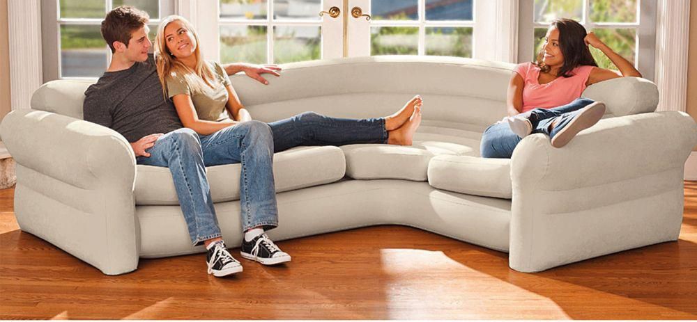 Intex Inflatable Corner Living Room, Intex Inflatable Corner Sofa Review