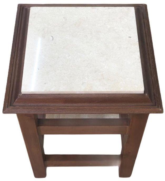 Coffee Table With Beige Marble