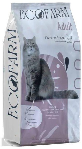Ecofarm Cat Dry Food Adult Chicken 1kg