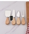 Butter And Cheese Knife Set 4 Pieces+zigor Special Bag