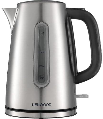 KENWOOD Kettle 1.7 Liter Silver and Black - 2200W - ZJM10.000SS