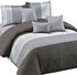 Essina Microfiber Plush Fitted Bed Sheet Set (Dove)