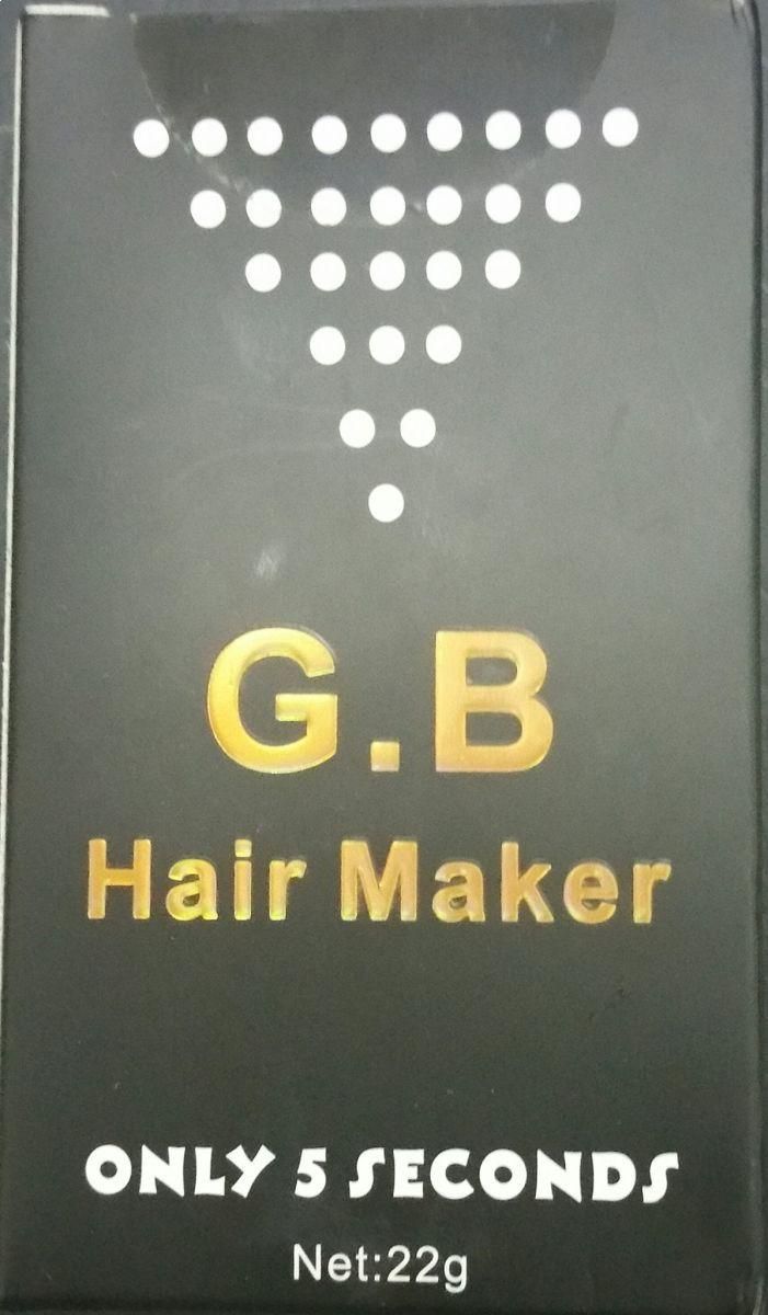 G.B Hair Maker Fiber, Dark Brown, 22 gm