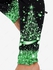 Plus Size 3D Sparkles Glitters Bowknot Printed Skinny Leggings - 1x | Us 14-16