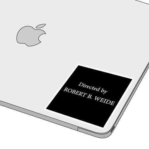 ( Robert B. Weide ) Laptop Sticker