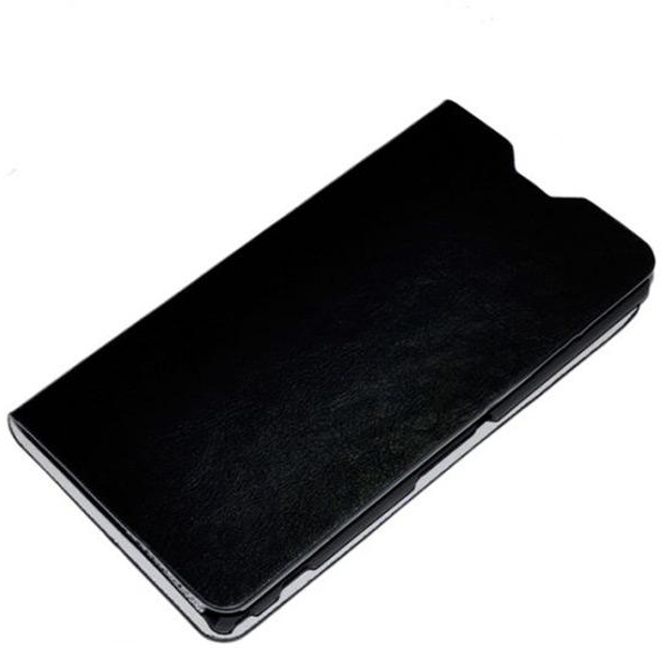 Wallet Smart Phone Leather Case For Sony Xperia Z4V Black