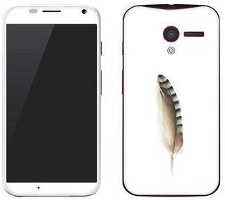 Vinyl Skin Decal For Motorola Moto X Lonely Feather