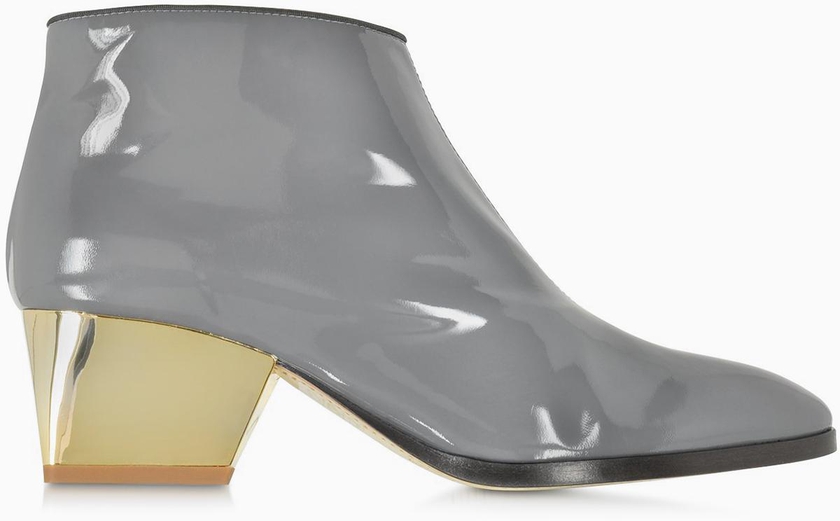 Zoe Lee - Patent Leather Ankle Boot For Her