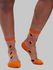 Kamata Orange Pawpaw Sheer Socks - Orange