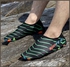 حذاء تدريب بيرفوت مناسب للشاطئ أسود/أخضر