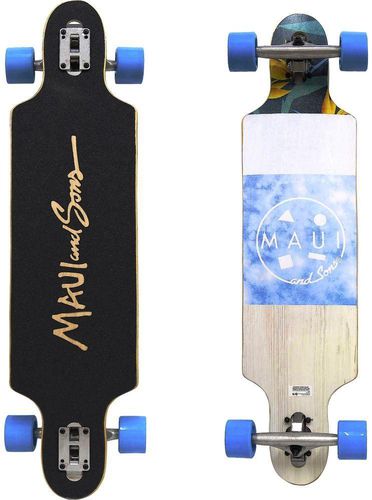 Maui & Sons Flipside Drop Through Skateboard
