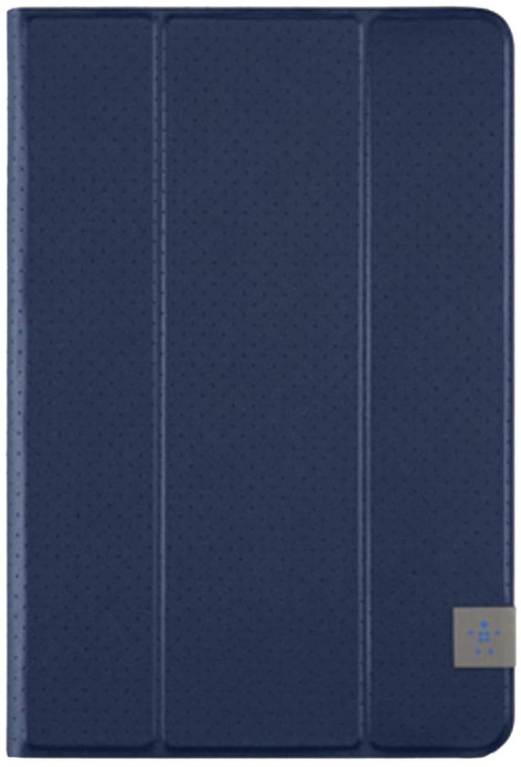 Belkin 8 inches Tri Fold Cover  - (Blue) - F7N323btC02