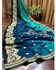 SKY VIEW FASHION Indian Party Wedding Designer Multicolor Embroidered Dolla Silk Saree With Unstitched Banglory Silk Blouse