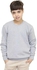 OneHand Basic Sweatshirt Melton Cotton For Kids - Gray