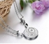 JewelOra 2 Pieces TY-XL823 Stainless Steel Unisex Twines Jewelry Pendant Necklace