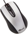 Lava ST-7 Wired Optical Mouse - Silver and Black