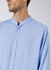 Langholm Mandarin Collar Shirt Light Blue