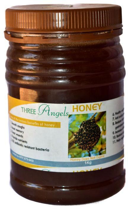 THREE ANGELS Natural Honey 1kg