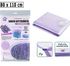 Wonderful Purple Airtight Storage Bag For Clothes And Blankets,Baby Stuffed Bears Toys.(80*110cm).1pcs.