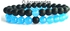 O Accessories Bracelet Blue _black _onyx Stone