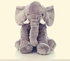 Generic New Grey Fashion 40cm Large Size Plush Elephant Toy Kids Sleeping Back Cushion Elephant Doll Baby Doll Birthday Gift