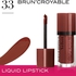 Bourjois Rouge Edition Velvet Liquid Lipstick - 33 Brun Croyable