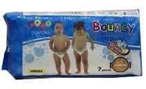 Bouncy Baby Diapers Size 5 Junior 18-25 kg 7 Pieces