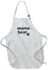 Mama Bear Printed Apron With Pockets White multicolor 20x30cm
