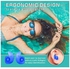 2Pcs/Set Silicone Swimming Ear Plugs Shower Bath Beach Waterproof Protector Yellow 20*10*20cm